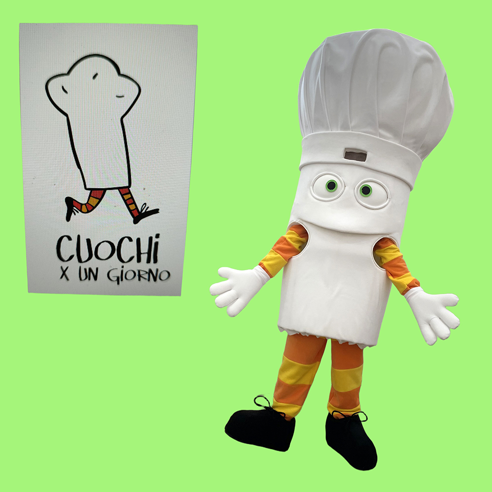 Mascotte Cappello Cuoco