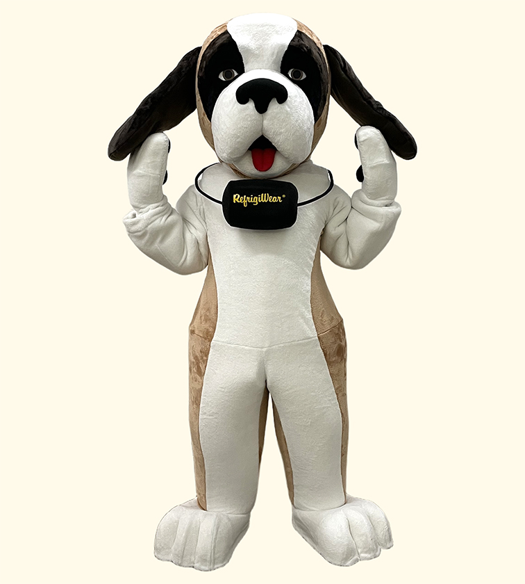 refrigiwear dog mascot and costumes