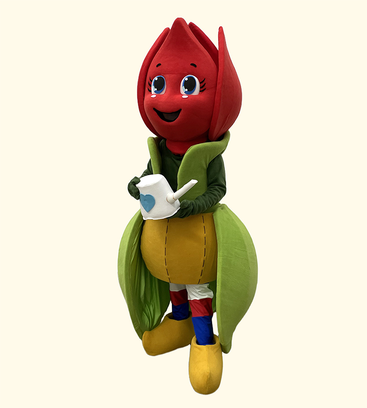 tillytulp tulip mascot and costumes